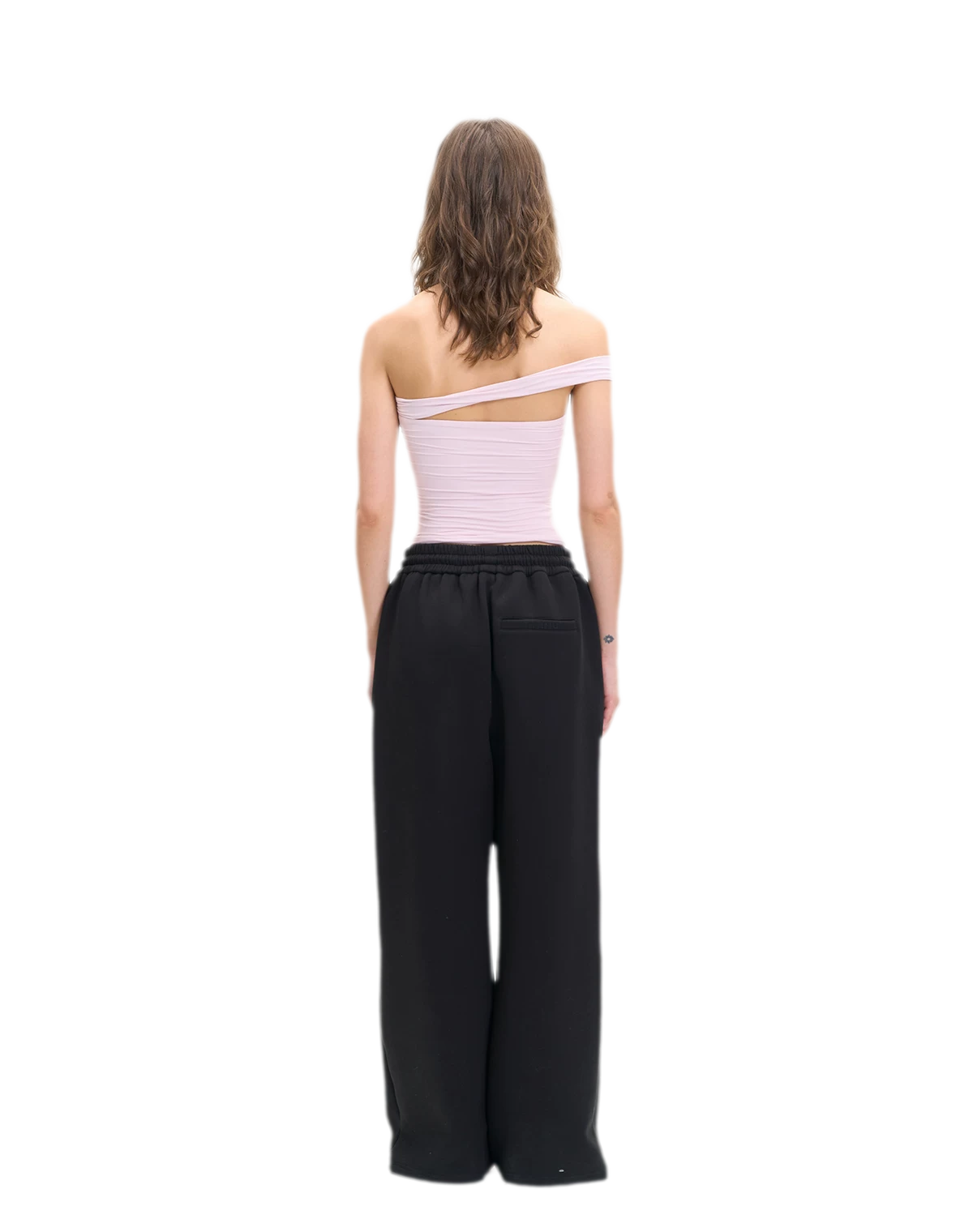 Asymmetric Strap Bustier Top