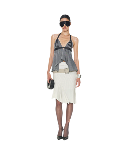 V-Neck Halter Top