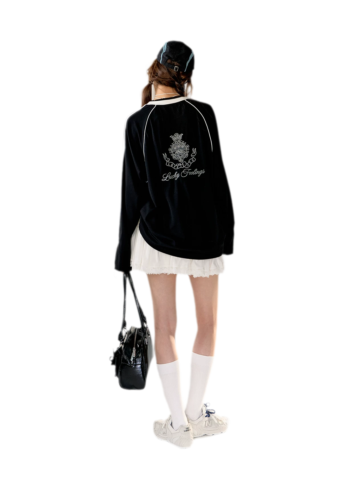 Blokette Jersey V-Neck Set