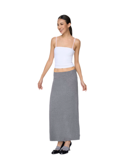 Imported Brushed Bustier Top