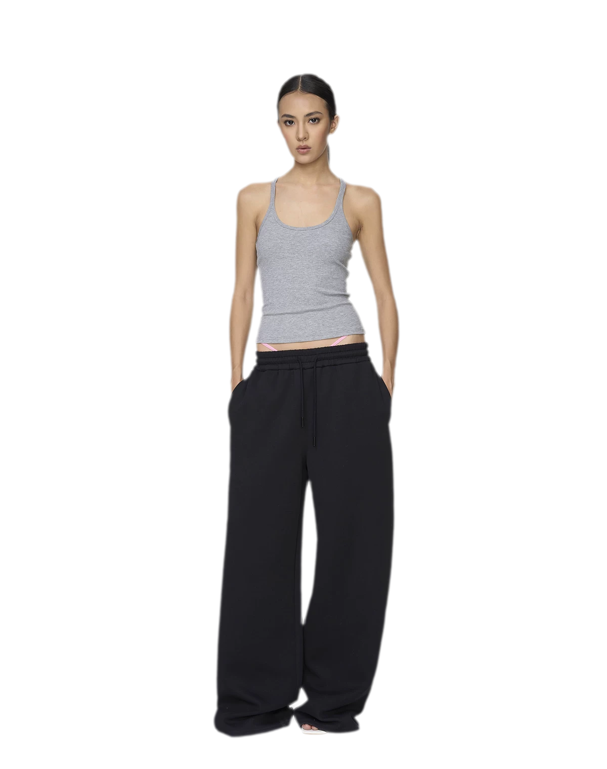 Ribbed Stretch Tank Top