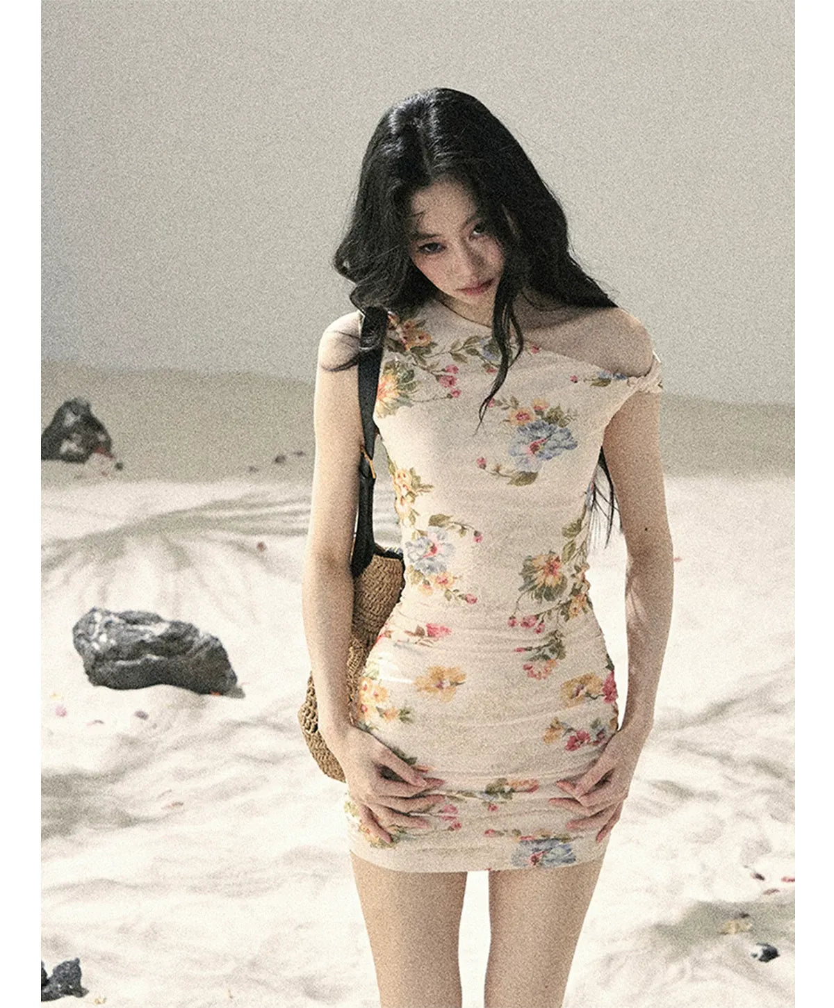 Floral Fish Tail Dress