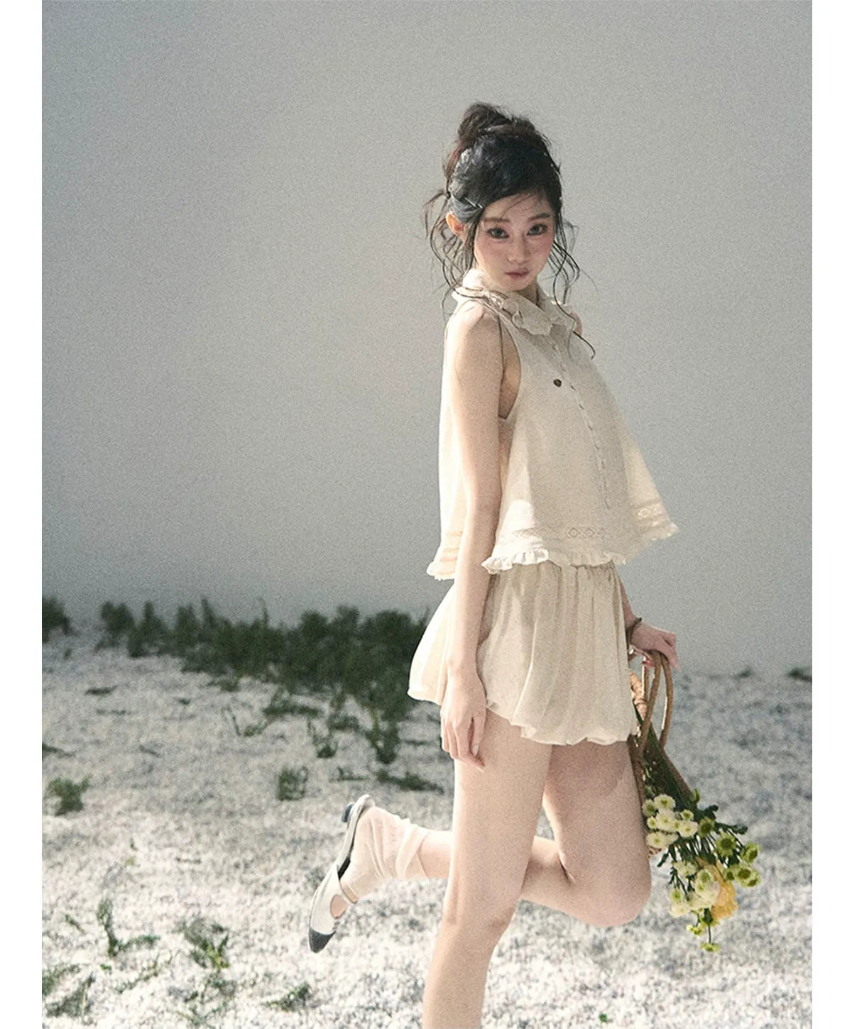 Soft Lace Two-Piece Set