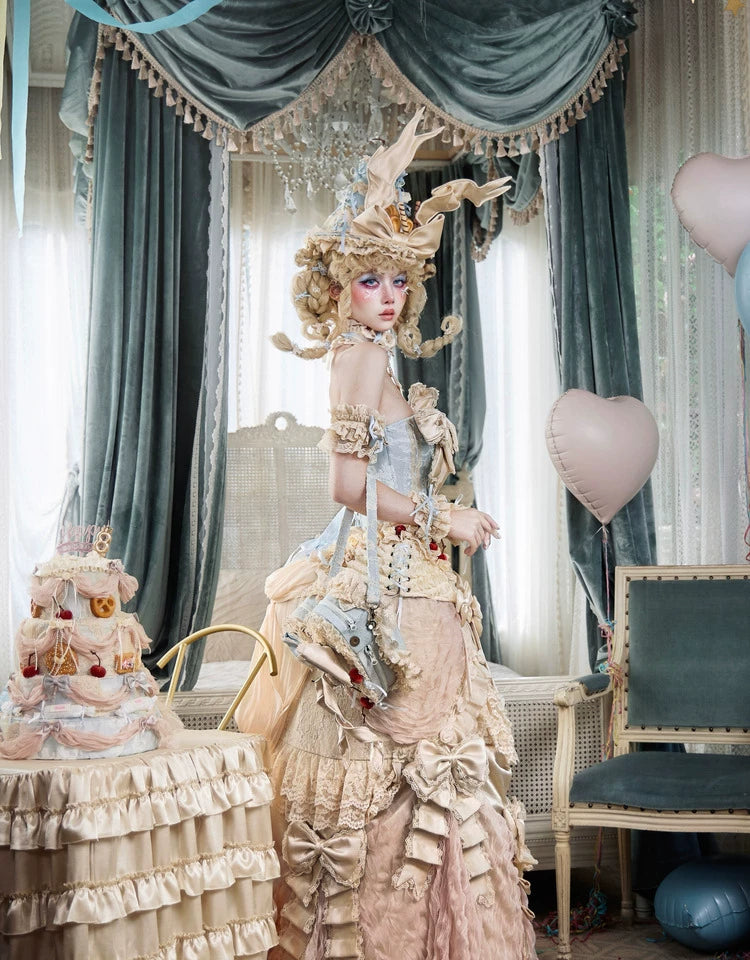 Rococo Bustle Train Skirt
