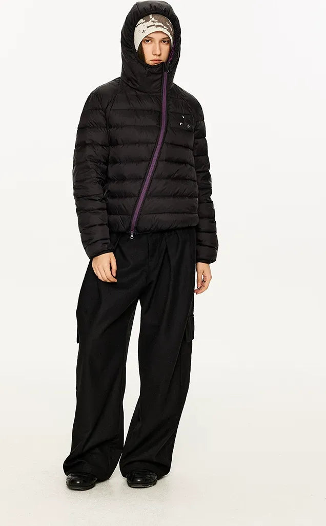 Lightweight Hooded Down Jacket