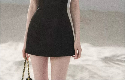 "Moonlight Rose Poem" Lace Puff Dress