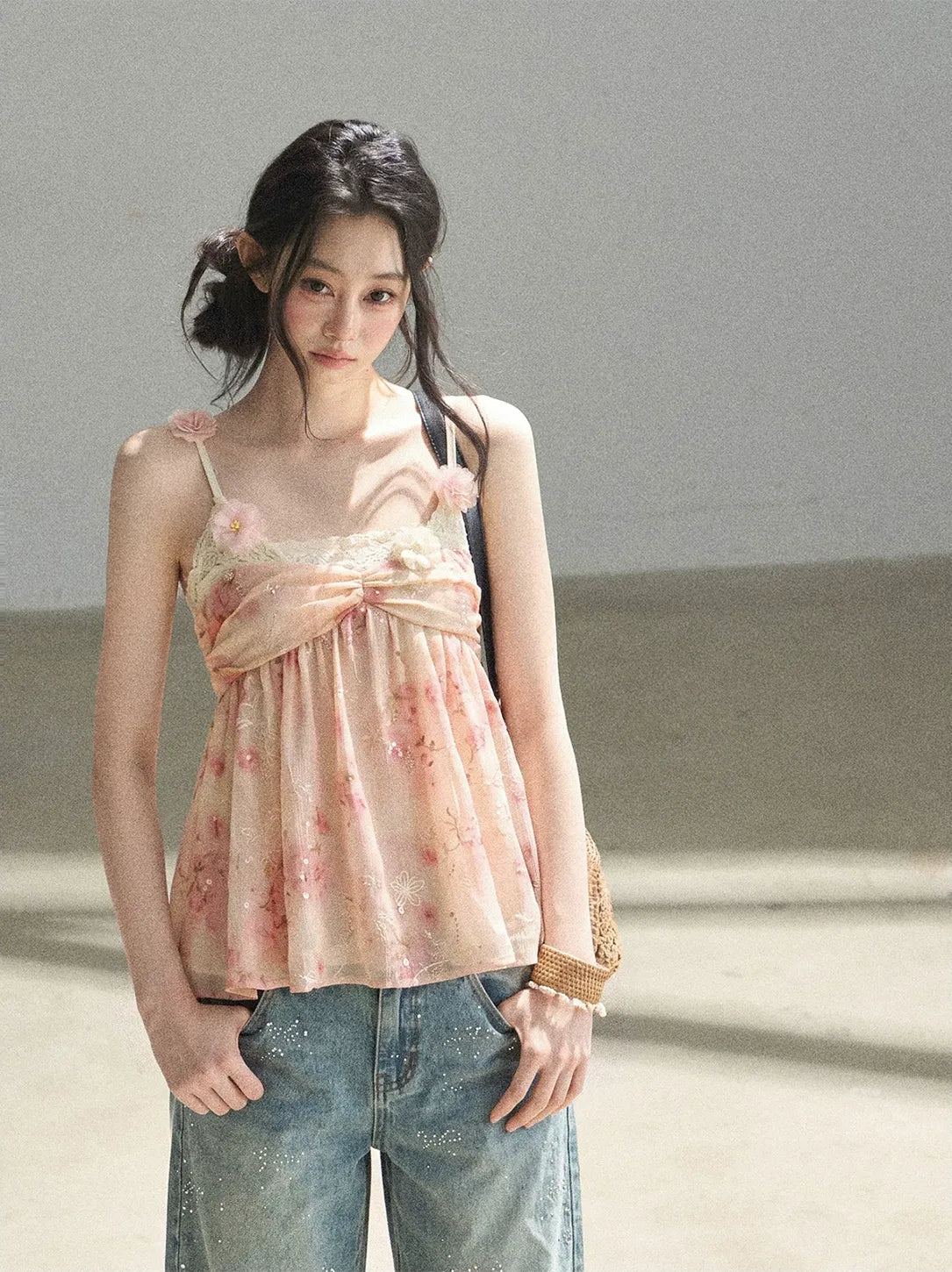 Lace Babydoll Cami