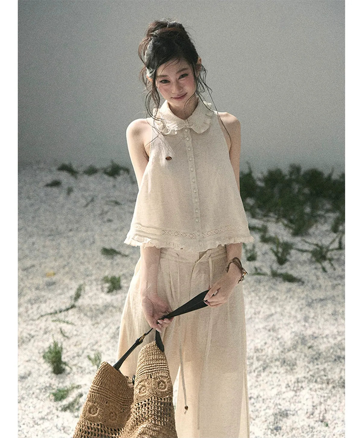 Soft Lace Two-Piece Set