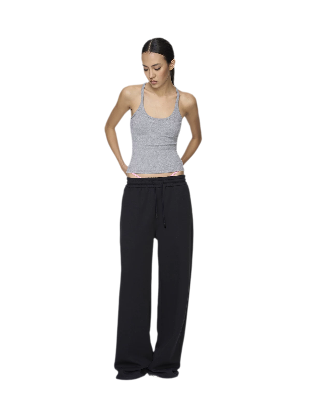 Ribbed Stretch Tank Top
