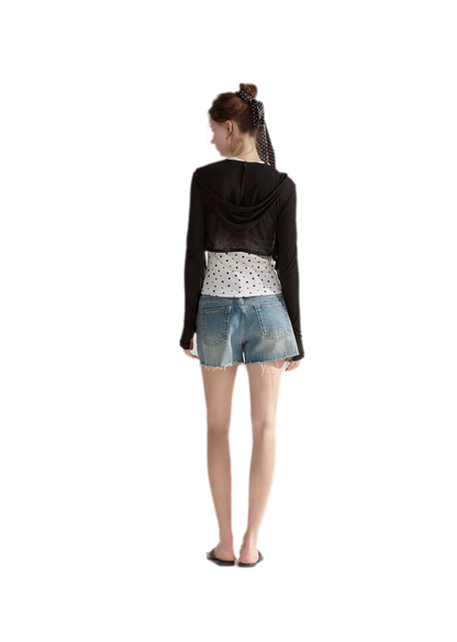 Tie Front Shrug Tank