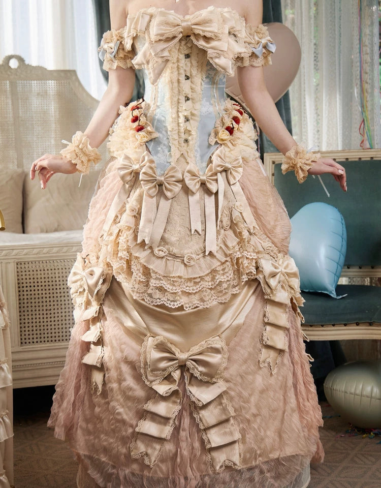 Rococo Bustle Train Skirt
