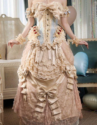 Rococo Bustle Train Skirt