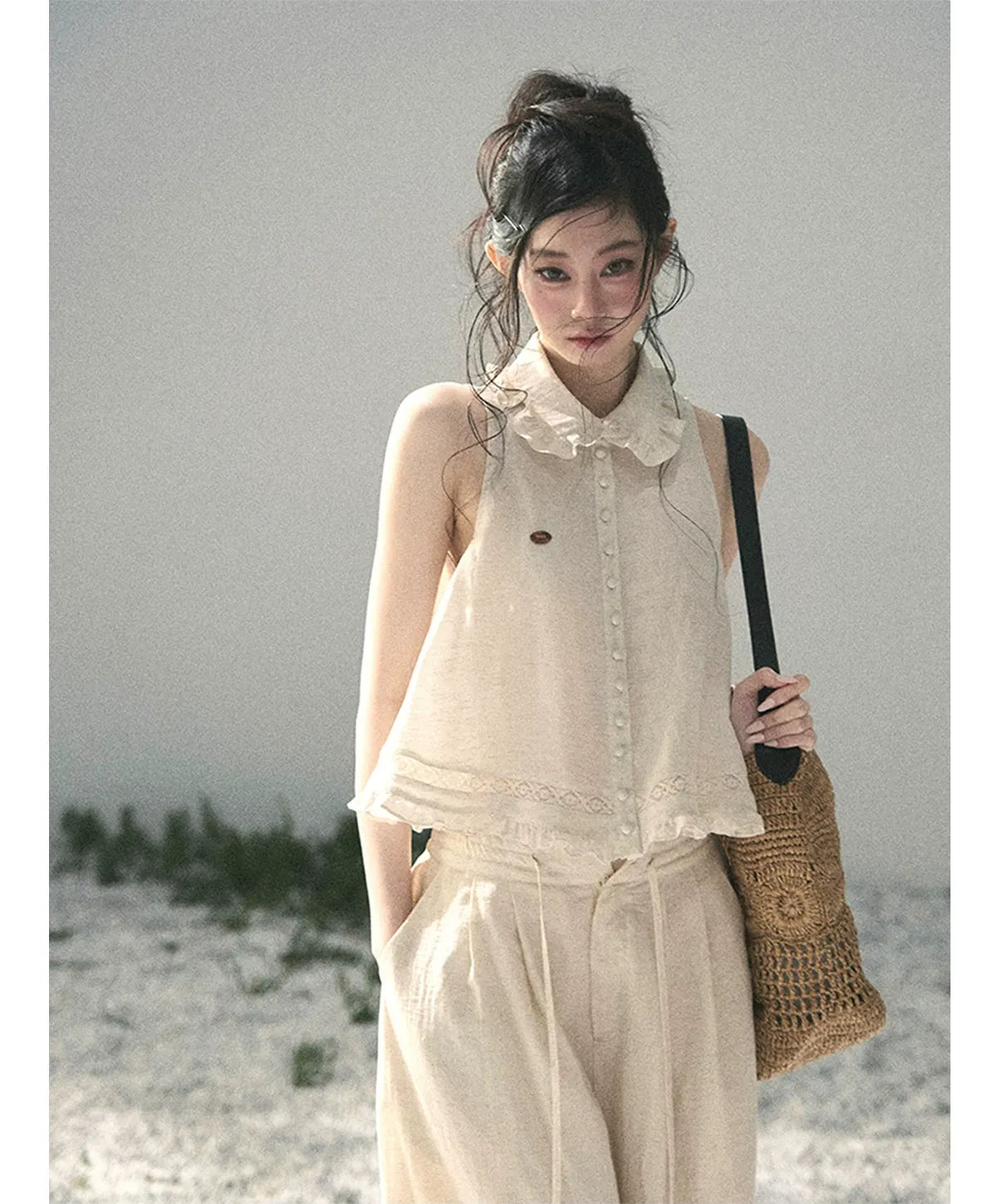 Soft Lace Two-Piece Set