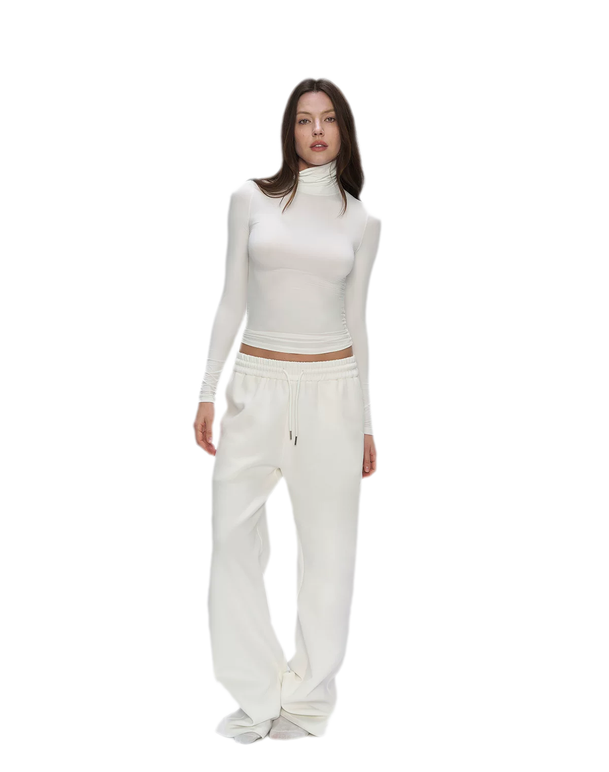 Air Cotton Wide-Leg Sweatpants