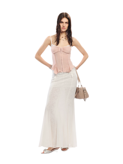 Original Lace Splicing Mesh Camisole