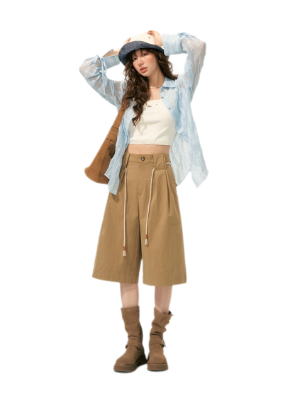 Polka Dot Puff Sleeve Top