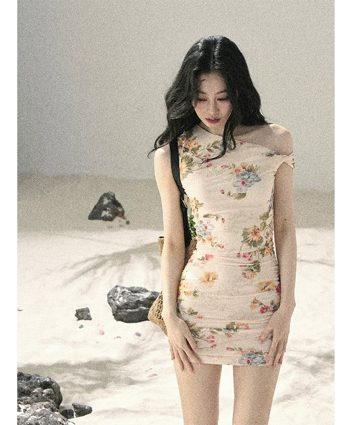 Floral Fish Tail Dress
