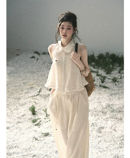 Soft Lace Two-Piece Set