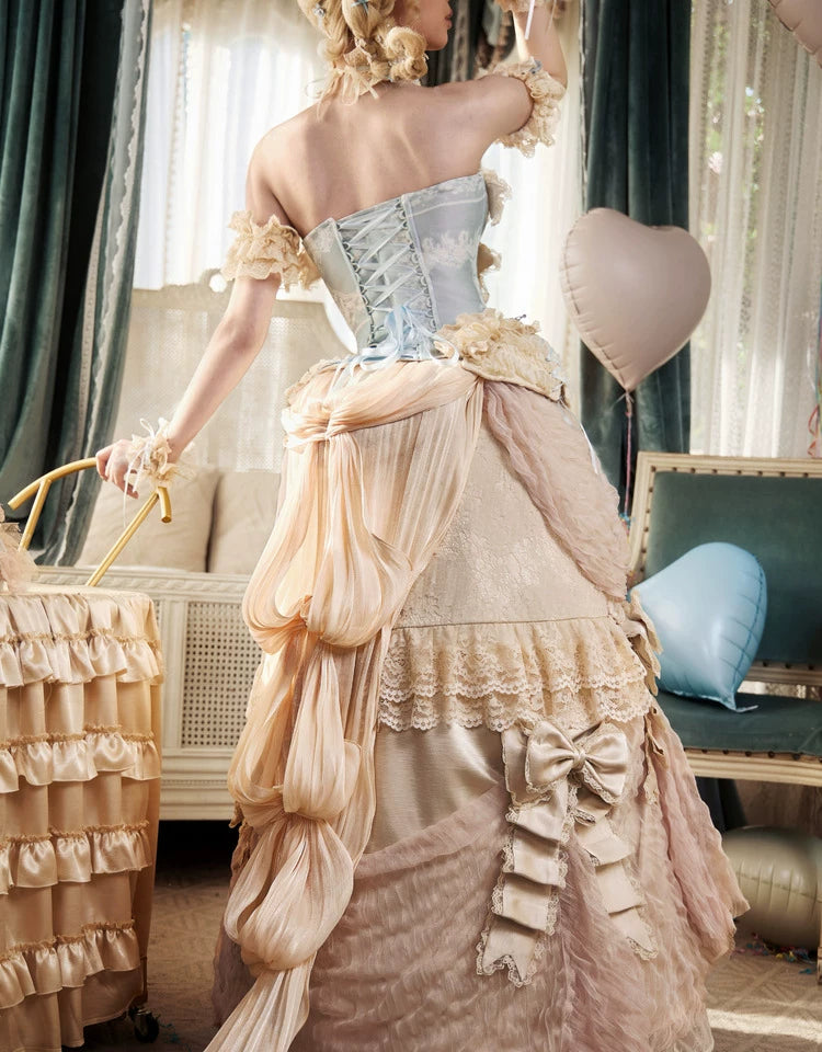 Rococo Bustle Train Skirt