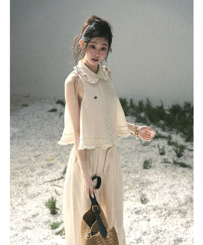 Soft Lace Two-Piece Set