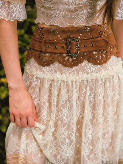 Floral Lace Equestrian Set
