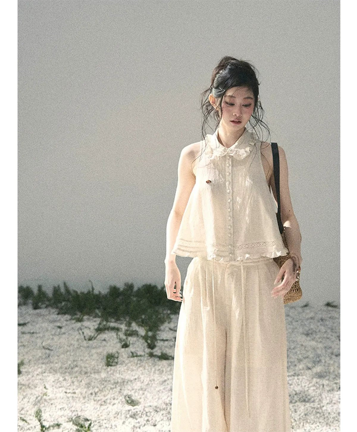 Soft Lace Two-Piece Set