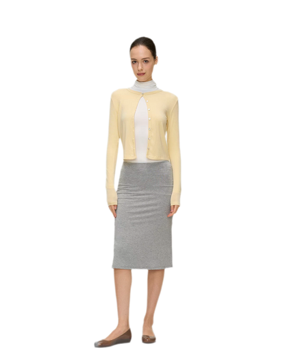 Brushed High-Neck Top