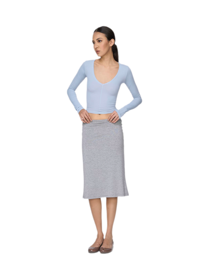 Fishtail Midi Skirt
