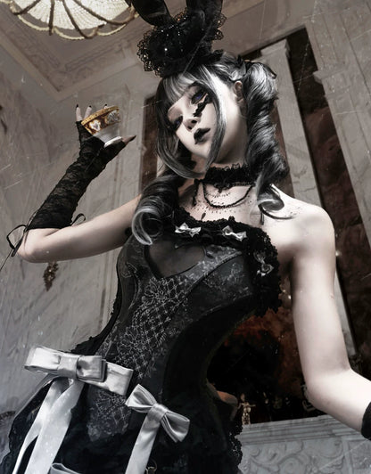 Gothic Heart Fishbone Corset