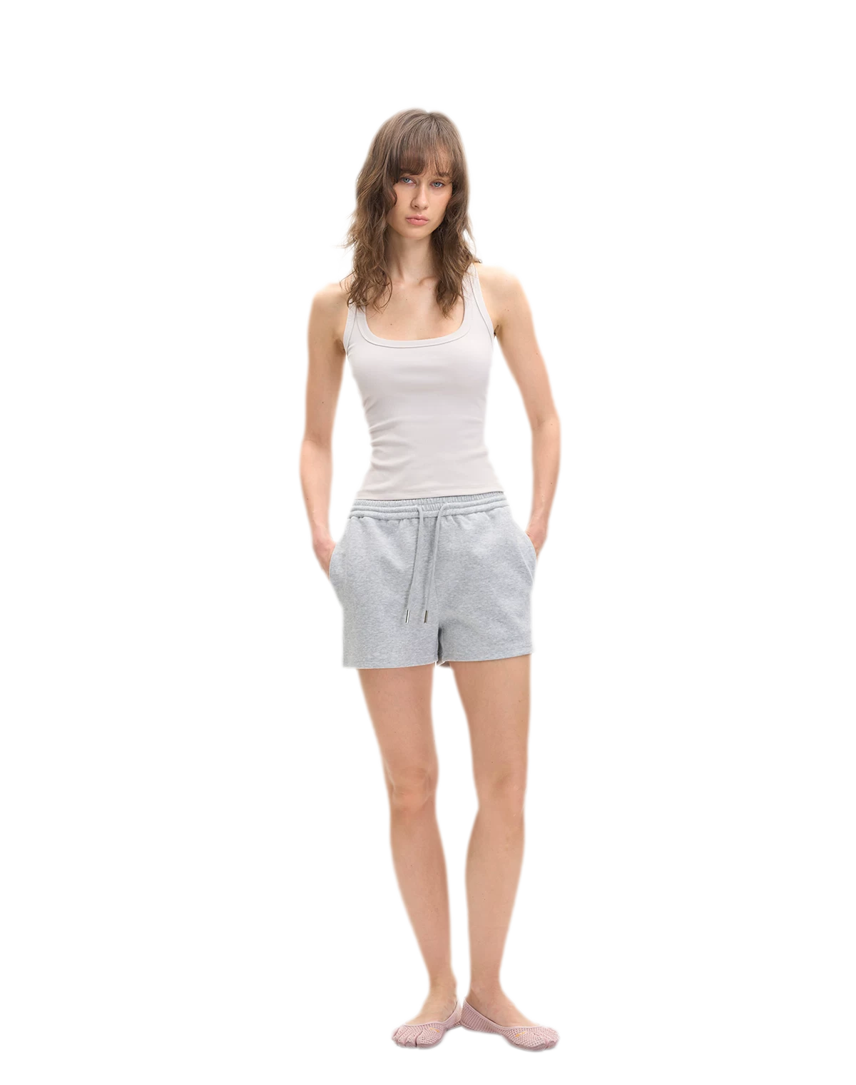 Ribbed U-Neck Cami