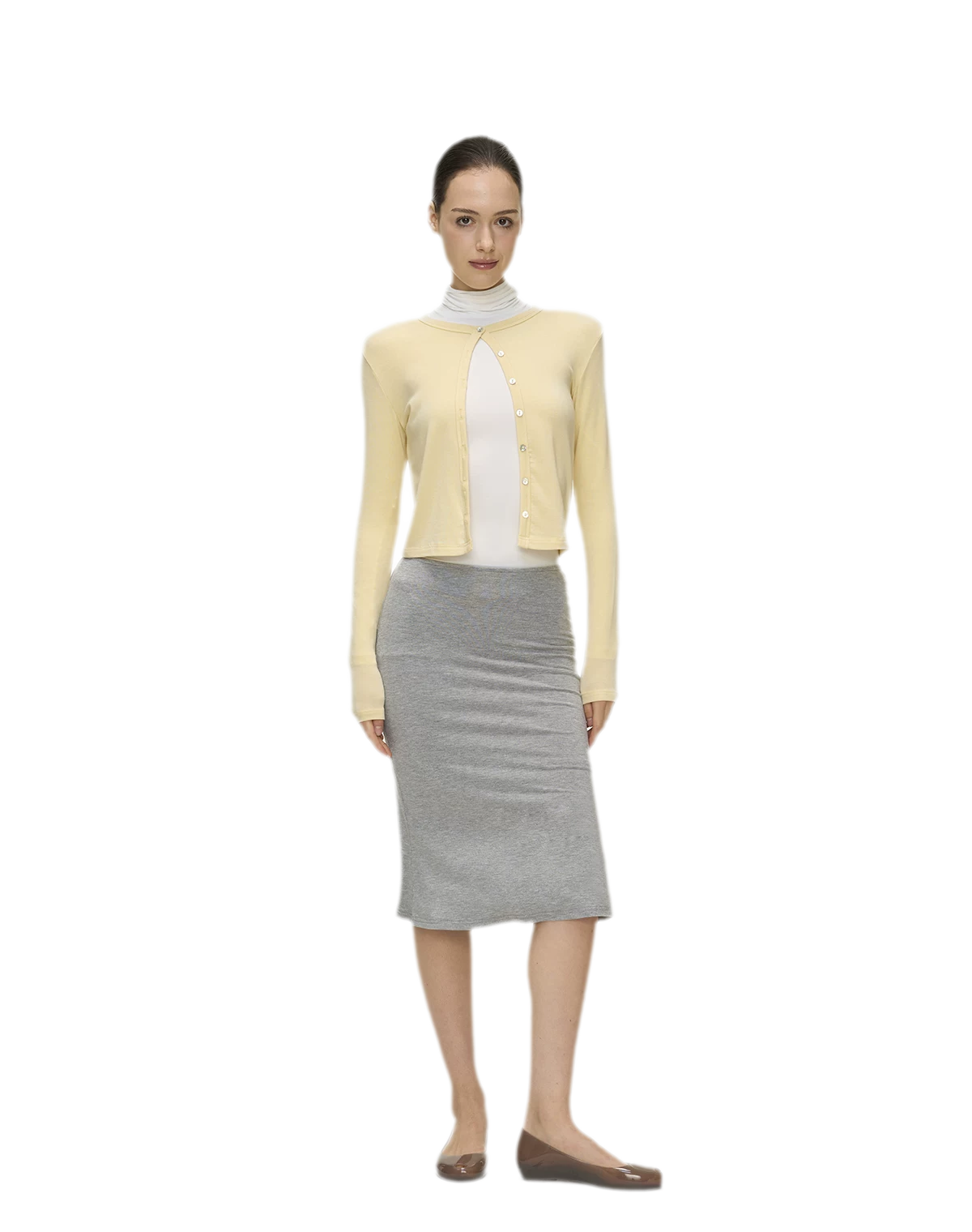 Brushed High-Neck Top