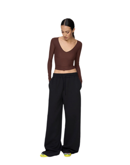 Deep V Slim Top