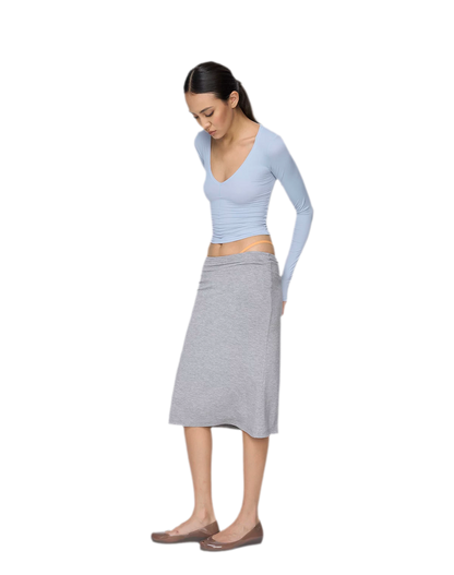 Fishtail Midi Skirt