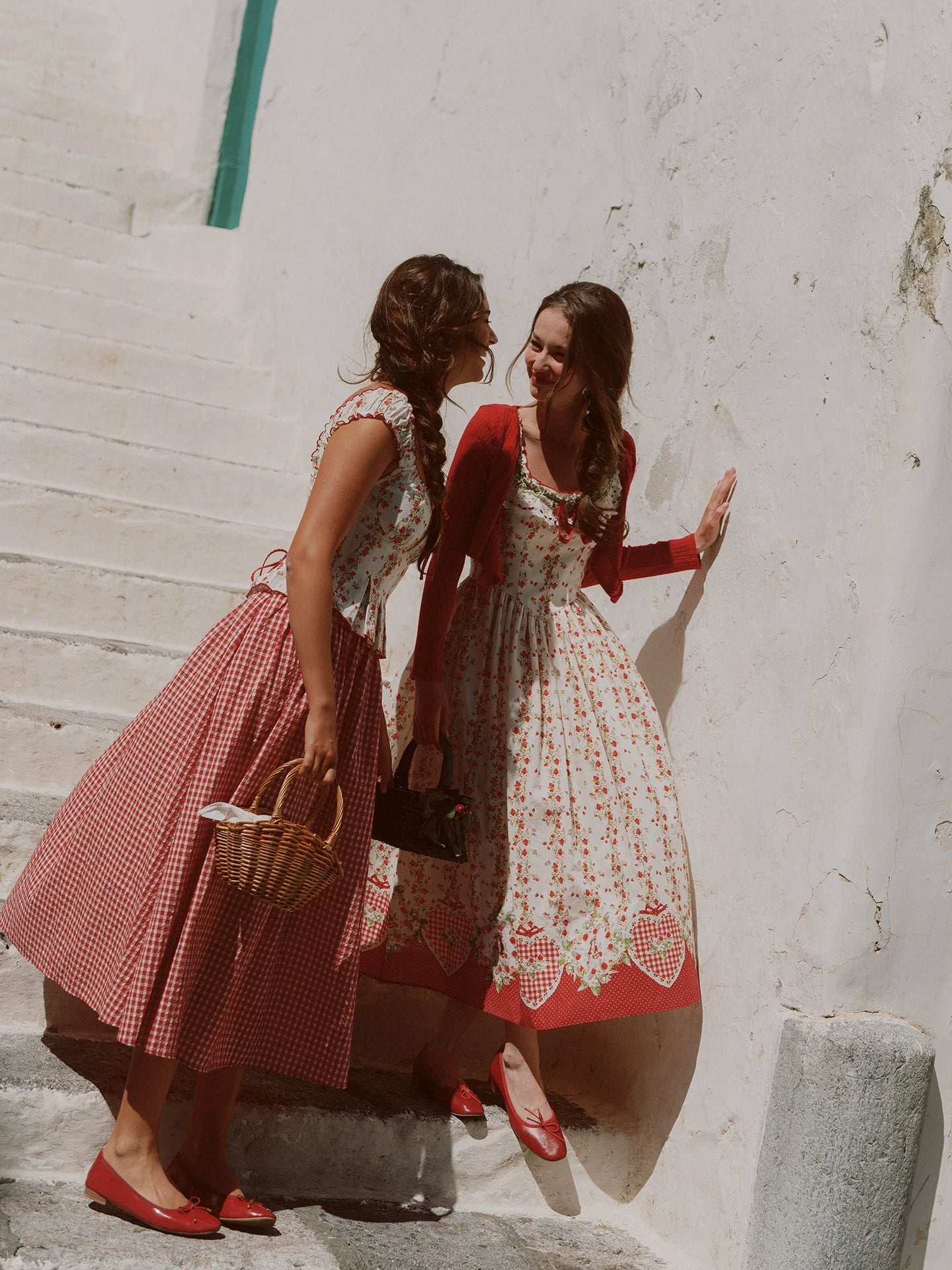 Cotton Floral Fitted Sundress