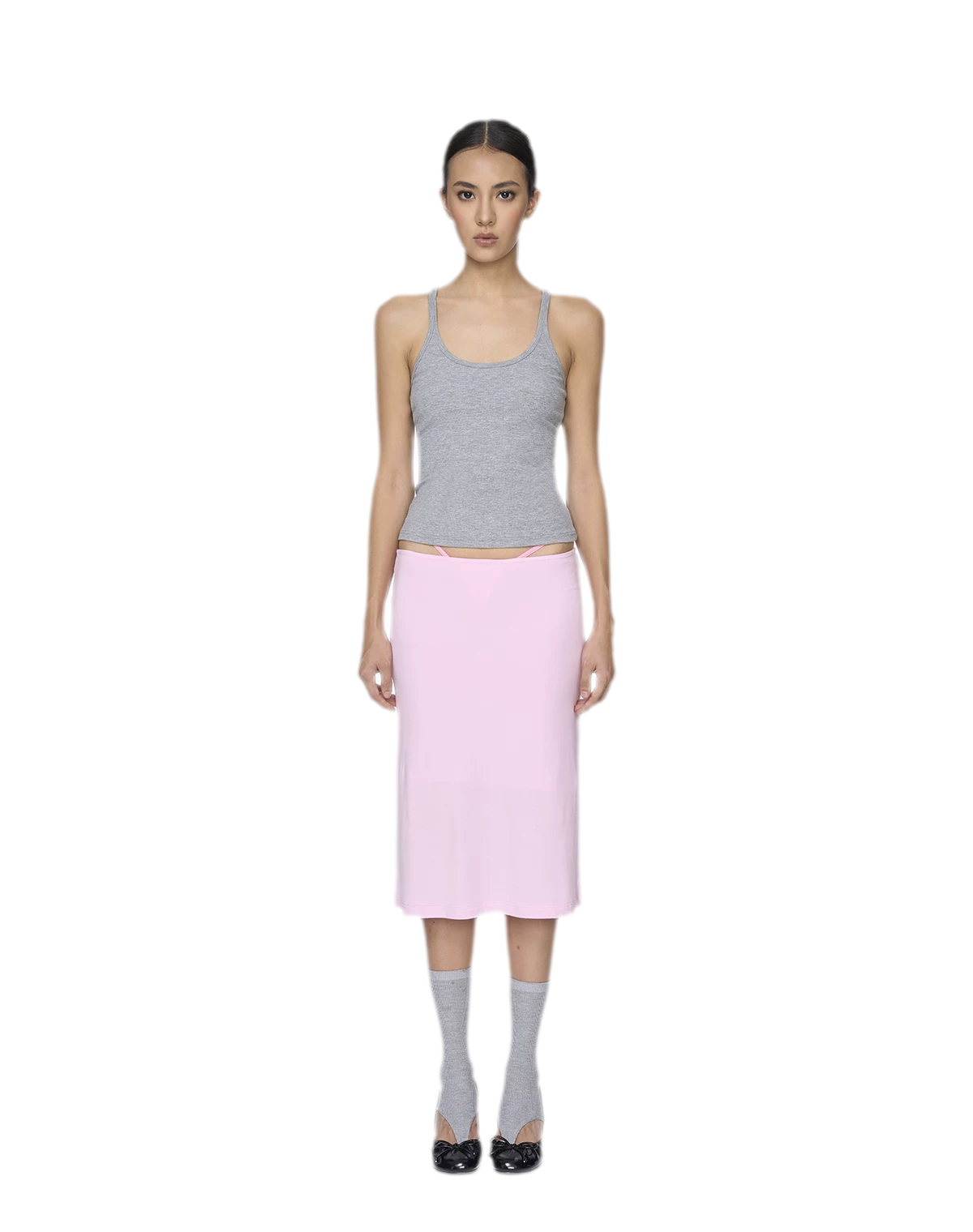 Ribbed Stretch Tank Top