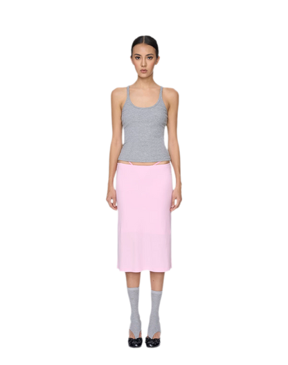 Ribbed Stretch Tank Top