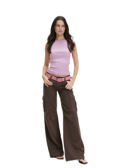 Lyocell Linen Ribbed Camisole