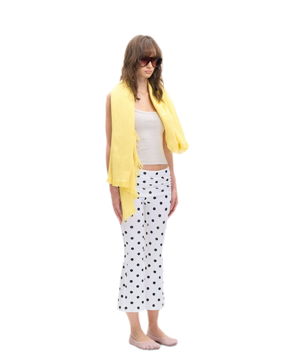 Capri Foldover Flare Pants