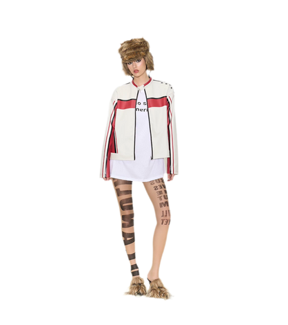 Sheer Letter Tights