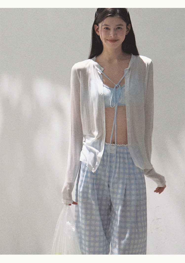 Lyocell Linen Wide-Leg Pants