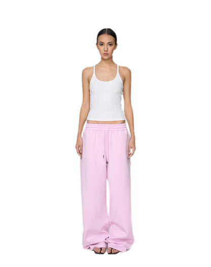 Air Cotton Wide-Leg Sweatpants