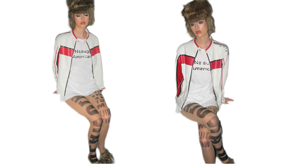 Sheer Letter Tights