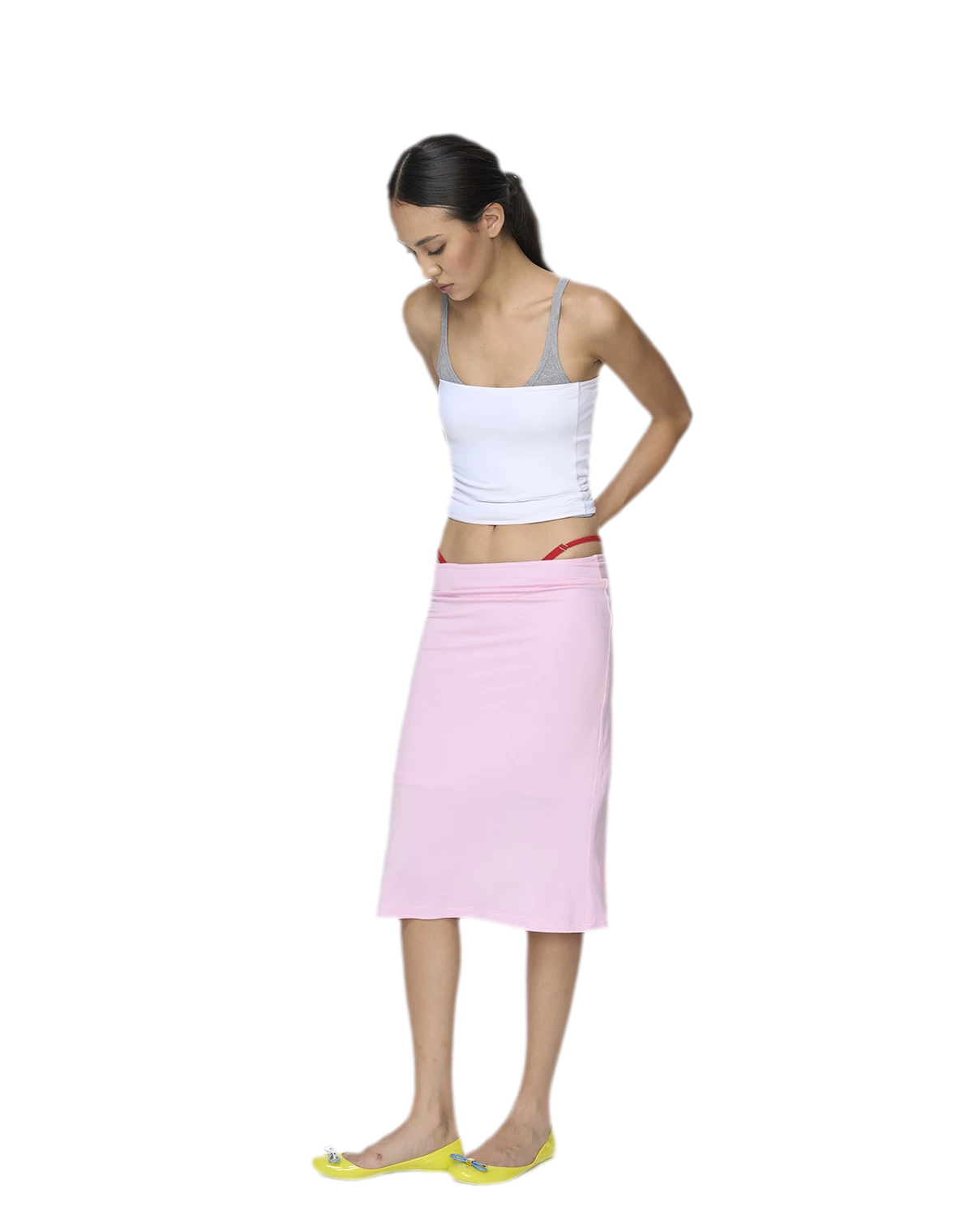 Fishtail Midi Skirt