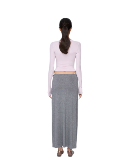 Straight Tube Midi Dress