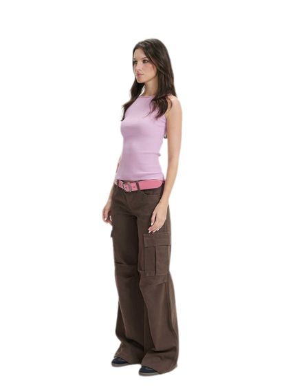 Lyocell Linen Ribbed Camisole