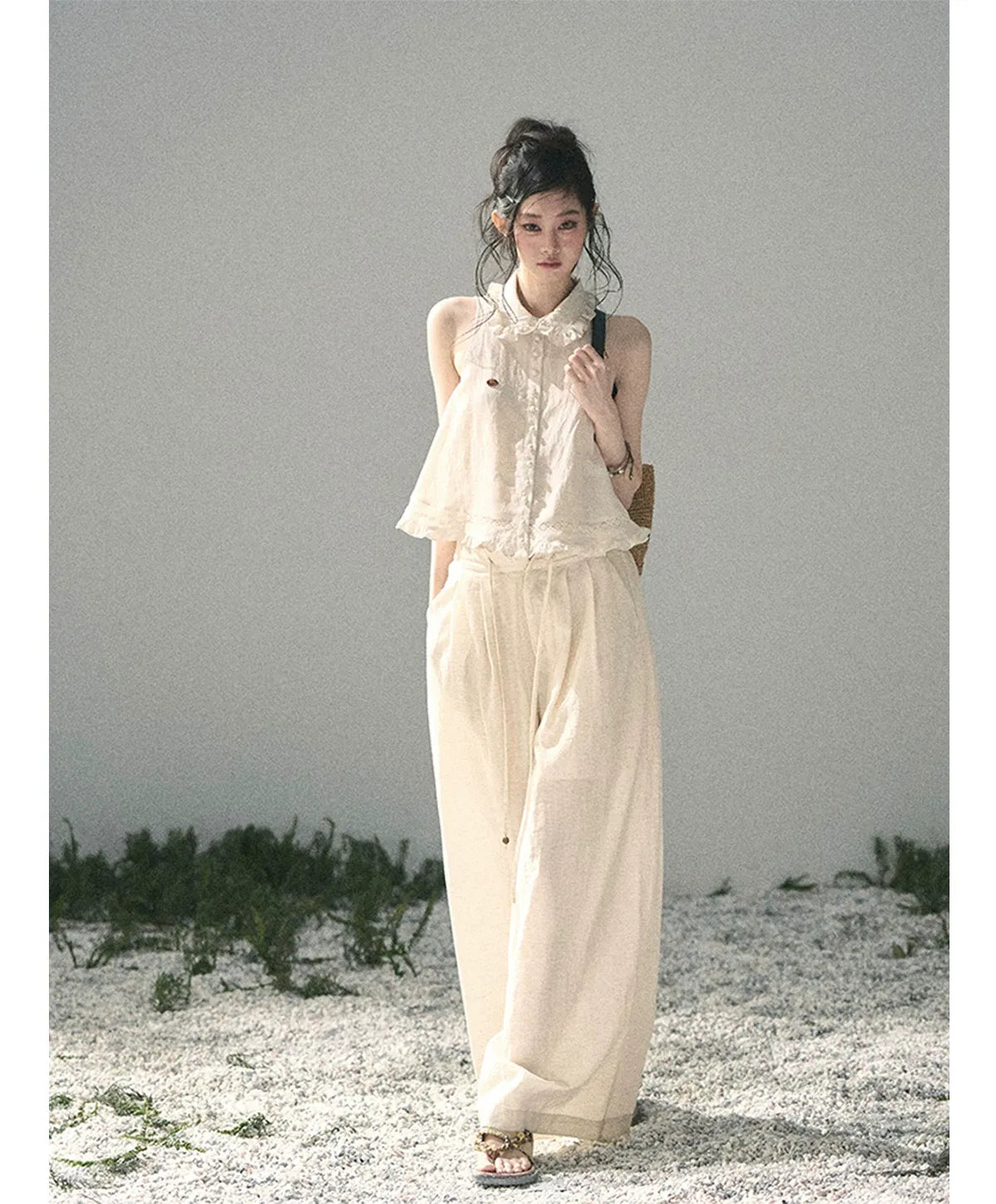 Soft Lace Two-Piece Set