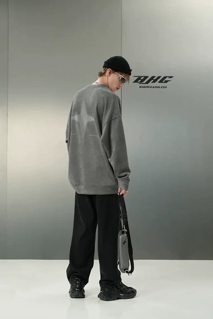 Eco Suede Oversized Sweatshirt