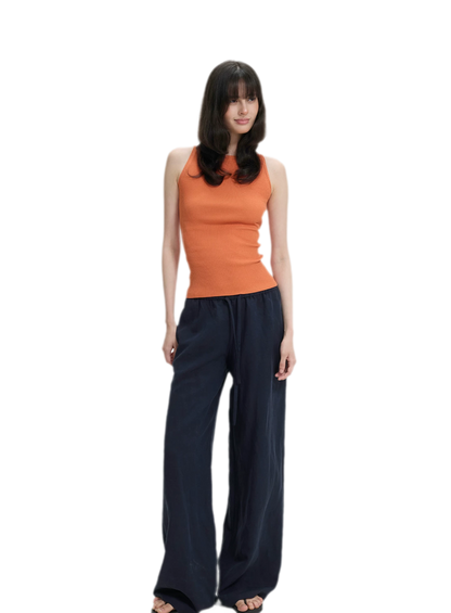 Lyocell Linen Ribbed Camisole