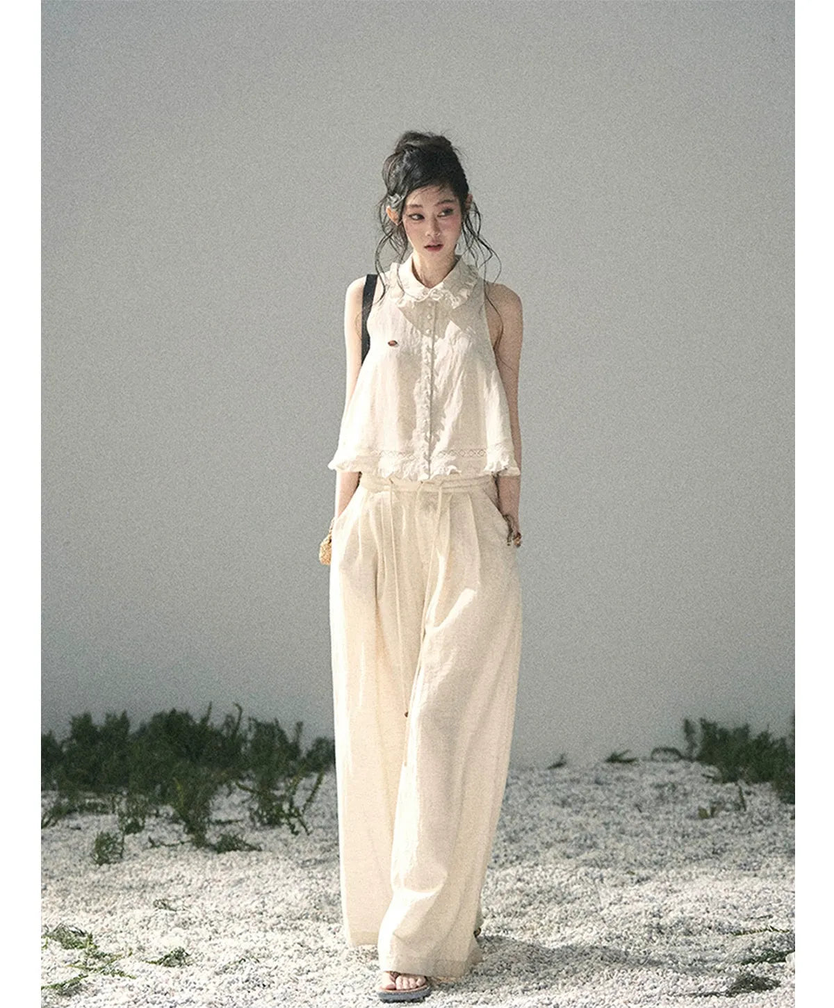 Soft Lace Two-Piece Set