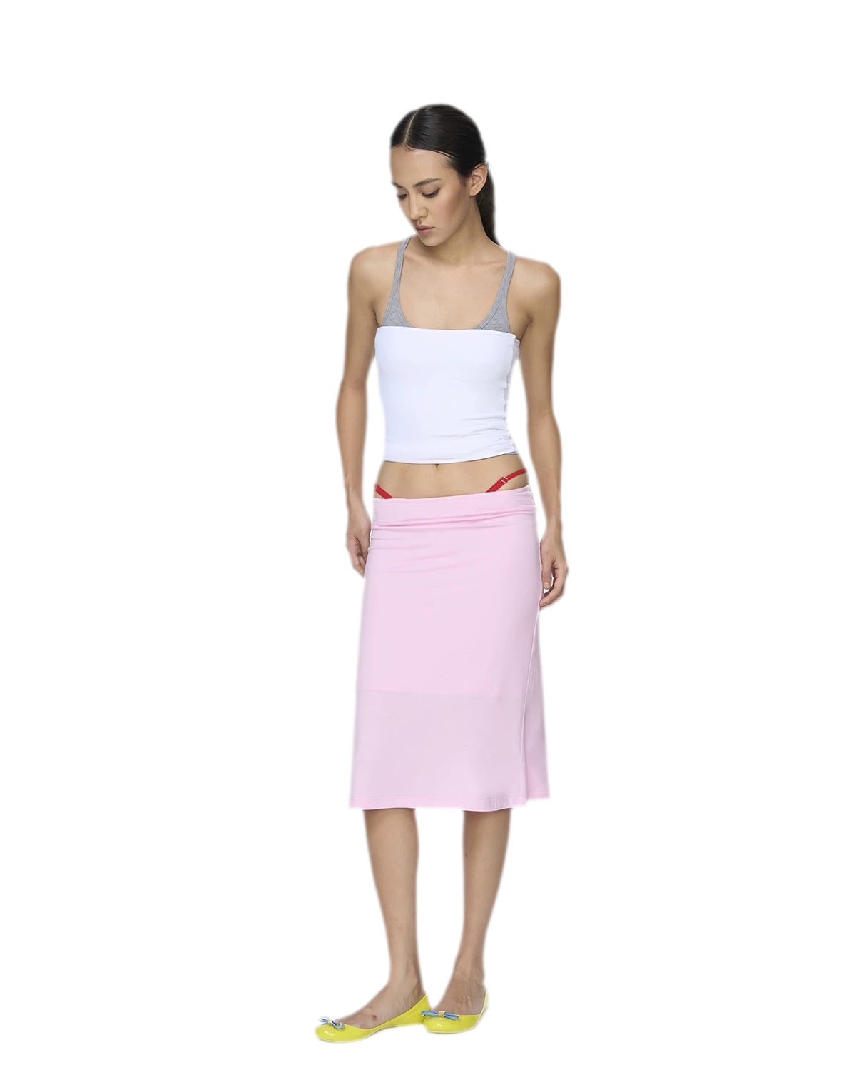 Ribbed Stretch Tank Top